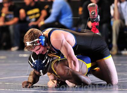 Thumbnail 3 in CIF Southern Section Masters Wrestling Championships (Day 2 - Finals) photogallery.