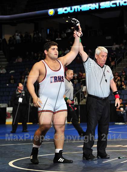 Thumbnail 1 in CIF Southern Section Masters Wrestling Championships (Day 2 - Finals) photogallery.