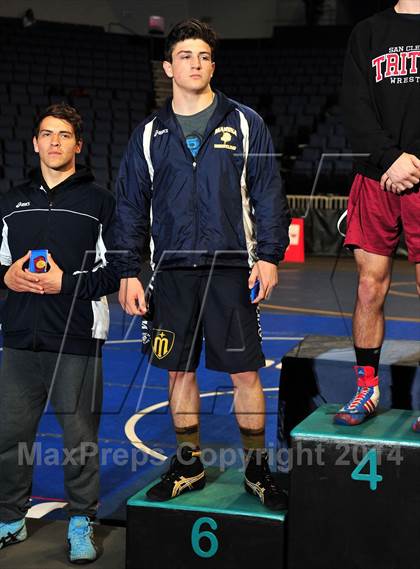 Thumbnail 2 in CIF Southern Section Masters Wrestling Championships (Day 2 - Finals) photogallery.