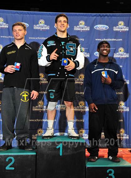 Thumbnail 3 in CIF Southern Section Masters Wrestling Championships (Day 2 - Finals) photogallery.