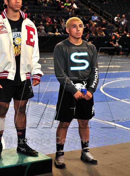 Thumbnail 3 in CIF Southern Section Masters Wrestling Championships (Day 2 - Finals) photogallery.