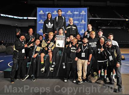 Thumbnail 1 in CIF Southern Section Masters Wrestling Championships (Day 2 - Finals) photogallery.