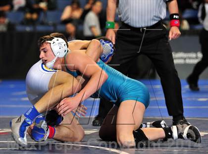 Thumbnail 3 in CIF Southern Section Masters Wrestling Championships (Day 2 - Finals) photogallery.