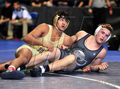 Thumbnail 3 in CIF Southern Section Masters Wrestling Championships (Day 2 - Finals) photogallery.