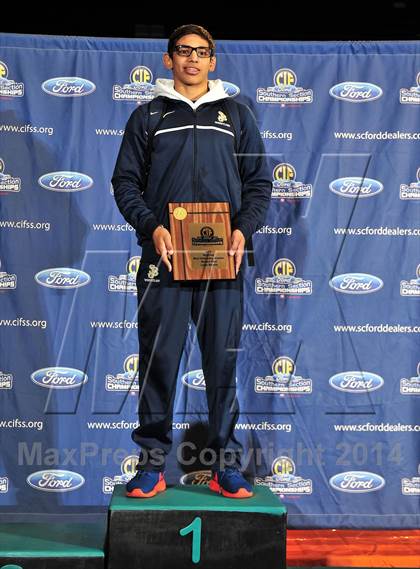 Thumbnail 2 in CIF Southern Section Masters Wrestling Championships (Day 2 - Finals) photogallery.