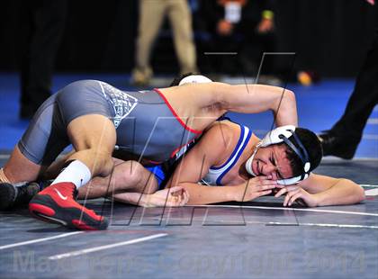 Thumbnail 2 in CIF Southern Section Masters Wrestling Championships (Day 2 - Finals) photogallery.