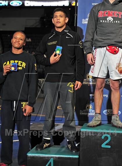 Thumbnail 2 in CIF Southern Section Masters Wrestling Championships (Day 2 - Finals) photogallery.