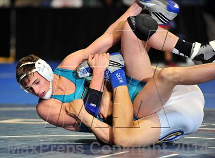 Thumbnail 2 in CIF Southern Section Masters Wrestling Championships (Day 2 - Finals) photogallery.