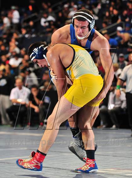 Thumbnail 2 in CIF Southern Section Masters Wrestling Championships (Day 2 - Finals) photogallery.