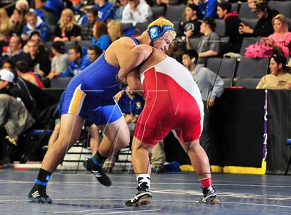Thumbnail 3 in CIF Southern Section Masters Wrestling Championships (Day 2 - Finals) photogallery.