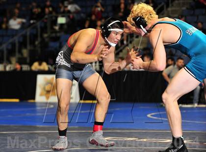 Thumbnail 2 in CIF Southern Section Masters Wrestling Championships (Day 2 - Finals) photogallery.