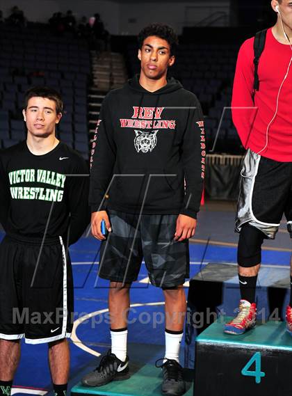 Thumbnail 3 in CIF Southern Section Masters Wrestling Championships (Day 2 - Finals) photogallery.