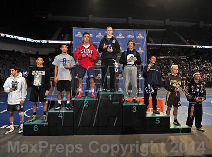Thumbnail 1 in CIF Southern Section Masters Wrestling Championships (Day 2 - Finals) photogallery.