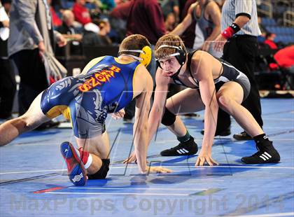 Thumbnail 3 in CIF Southern Section Masters Wrestling Championships (Day 2 - Finals) photogallery.