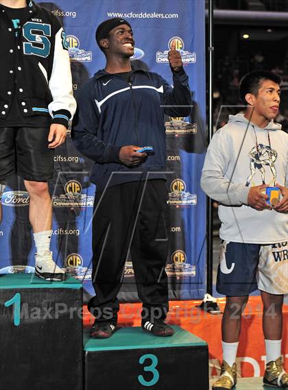 Thumbnail 3 in CIF Southern Section Masters Wrestling Championships (Day 2 - Finals) photogallery.