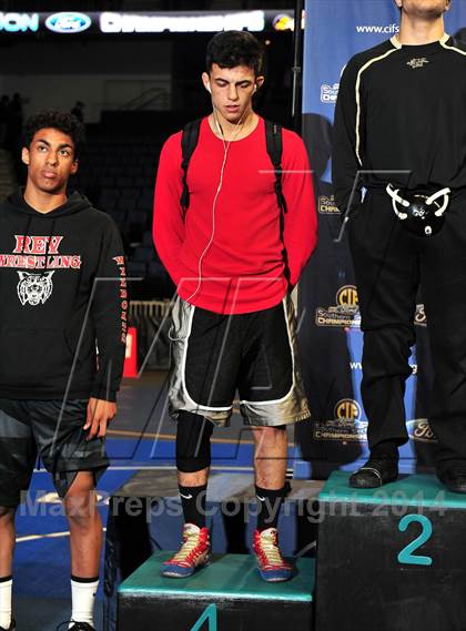 Thumbnail 2 in CIF Southern Section Masters Wrestling Championships (Day 2 - Finals) photogallery.
