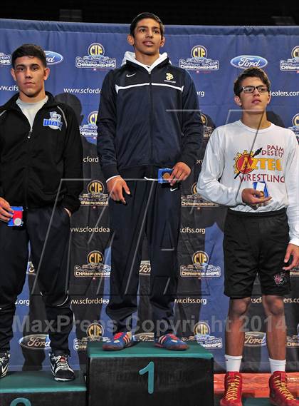 Thumbnail 1 in CIF Southern Section Masters Wrestling Championships (Day 2 - Finals) photogallery.