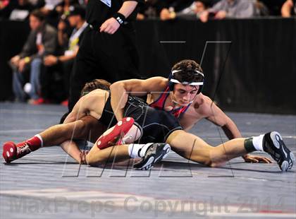Thumbnail 3 in CIF Southern Section Masters Wrestling Championships (Day 2 - Finals) photogallery.