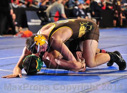 Thumbnail 3 in CIF Southern Section Masters Wrestling Championships (Day 2 - Finals) photogallery.