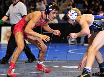 Thumbnail 3 in CIF Southern Section Masters Wrestling Championships (Day 2 - Finals) photogallery.