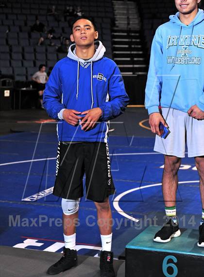 Thumbnail 3 in CIF Southern Section Masters Wrestling Championships (Day 2 - Finals) photogallery.