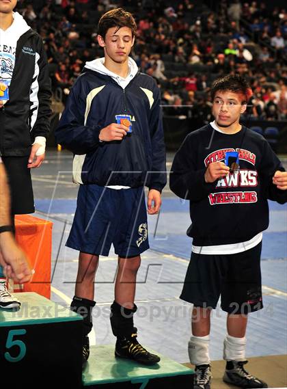 Thumbnail 1 in CIF Southern Section Masters Wrestling Championships (Day 2 - Finals) photogallery.