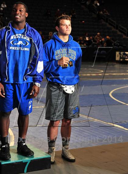 Thumbnail 1 in CIF Southern Section Masters Wrestling Championships (Day 2 - Finals) photogallery.