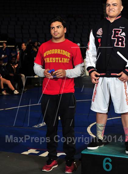 Thumbnail 2 in CIF Southern Section Masters Wrestling Championships (Day 2 - Finals) photogallery.