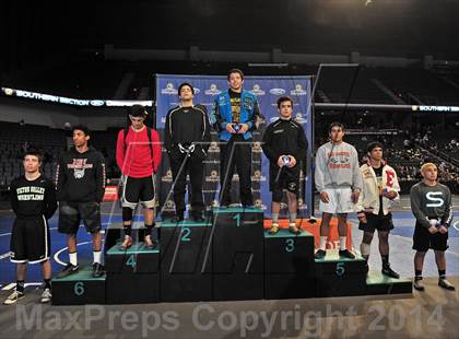 Thumbnail 1 in CIF Southern Section Masters Wrestling Championships (Day 2 - Finals) photogallery.