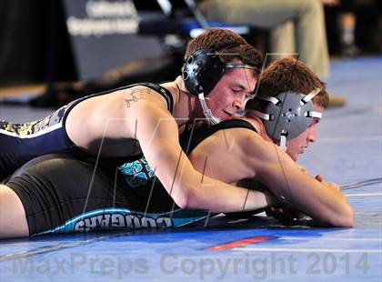 Thumbnail 2 in CIF Southern Section Masters Wrestling Championships (Day 2 - Finals) photogallery.
