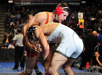 Thumbnail 3 in CIF Southern Section Masters Wrestling Championships (Day 2 - Finals) photogallery.