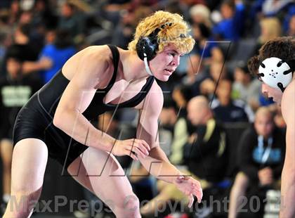 Thumbnail 3 in CIF Southern Section Masters Wrestling Championships (Day 2 - Finals) photogallery.