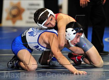 Thumbnail 2 in CIF Southern Section Masters Wrestling Championships (Day 2 - Finals) photogallery.