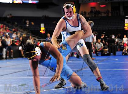 Thumbnail 2 in CIF Southern Section Masters Wrestling Championships (Day 2 - Finals) photogallery.