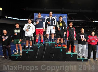 Thumbnail 1 in CIF Southern Section Masters Wrestling Championships (Day 2 - Finals) photogallery.