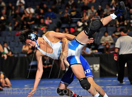 Thumbnail 2 in CIF Southern Section Masters Wrestling Championships (Day 2 - Finals) photogallery.