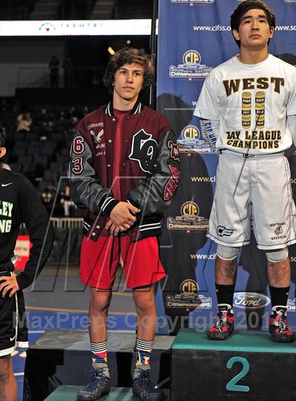 Thumbnail 2 in CIF Southern Section Masters Wrestling Championships (Day 2 - Finals) photogallery.