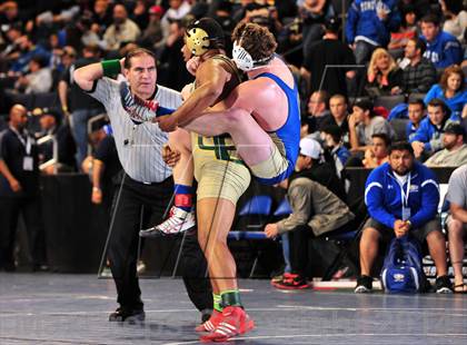 Thumbnail 3 in CIF Southern Section Masters Wrestling Championships (Day 2 - Finals) photogallery.
