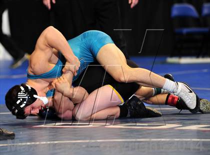 Thumbnail 3 in CIF Southern Section Masters Wrestling Championships (Day 2 - Finals) photogallery.