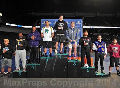 Thumbnail 3 in CIF Southern Section Masters Wrestling Championships (Day 2 - Finals) photogallery.