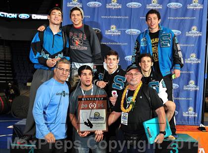 Thumbnail 2 in CIF Southern Section Masters Wrestling Championships (Day 2 - Finals) photogallery.