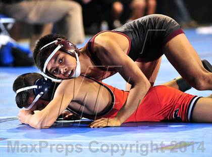 Thumbnail 1 in CIF Southern Section Masters Wrestling Championships (Day 2 - Finals) photogallery.