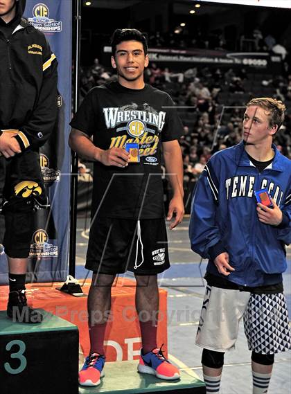 Thumbnail 3 in CIF Southern Section Masters Wrestling Championships (Day 2 - Finals) photogallery.