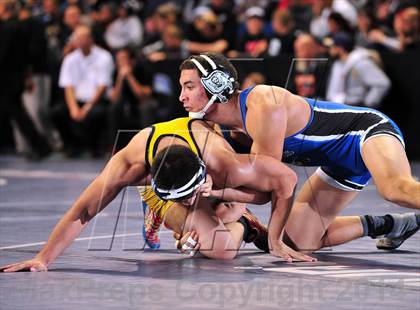 Thumbnail 2 in CIF Southern Section Masters Wrestling Championships (Day 2 - Finals) photogallery.