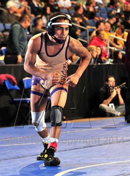 Thumbnail 3 in CIF Southern Section Masters Wrestling Championships (Day 2 - Finals) photogallery.