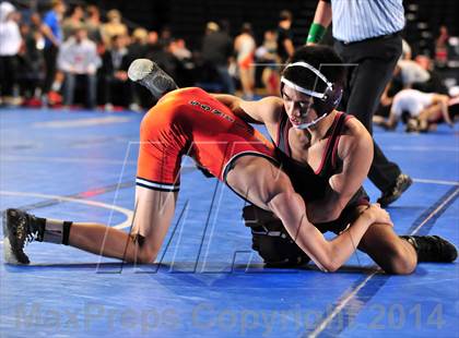 Thumbnail 2 in CIF Southern Section Masters Wrestling Championships (Day 2 - Finals) photogallery.