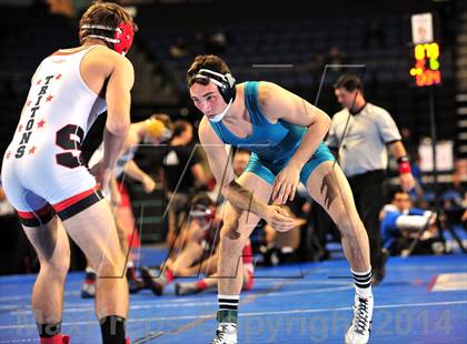 Thumbnail 2 in CIF Southern Section Masters Wrestling Championships (Day 2 - Finals) photogallery.