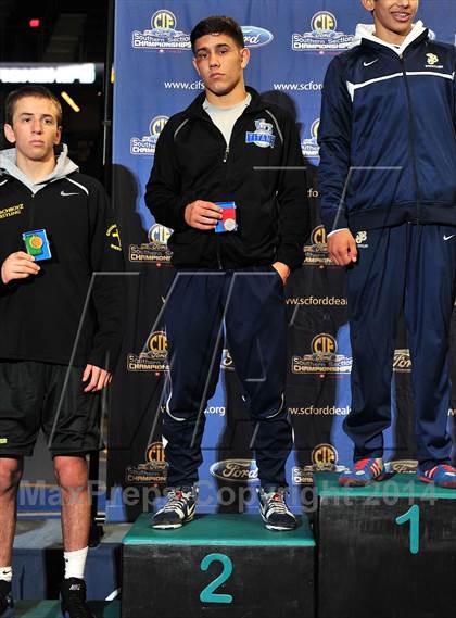 Thumbnail 3 in CIF Southern Section Masters Wrestling Championships (Day 2 - Finals) photogallery.