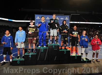 Thumbnail 2 in CIF Southern Section Masters Wrestling Championships (Day 2 - Finals) photogallery.