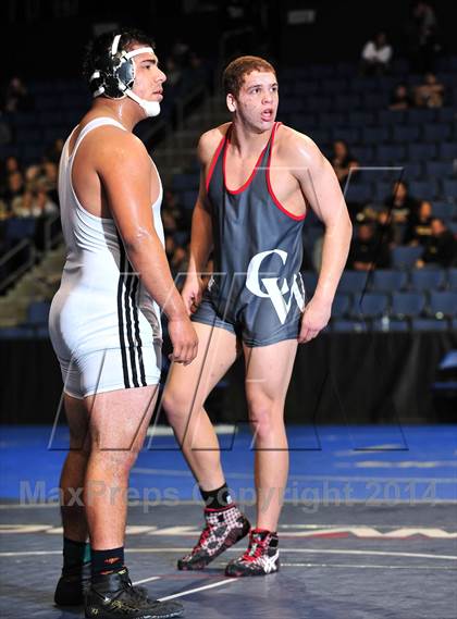 Thumbnail 3 in CIF Southern Section Masters Wrestling Championships (Day 2 - Finals) photogallery.